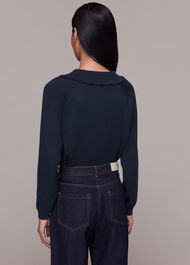 Frill Collar Sweater